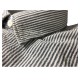 ASPESI man shirt white / anthracite stripes, with long sleeves and pocket model REDUCED II CC02 A330 100% cotton