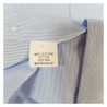 BRANCACCIO man long sleeve shirt micro line white sky art. ab65901
