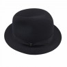 BORSALINO man blue hat 100% feltro wool mod 490029 MARENGO MADE IN ITALY