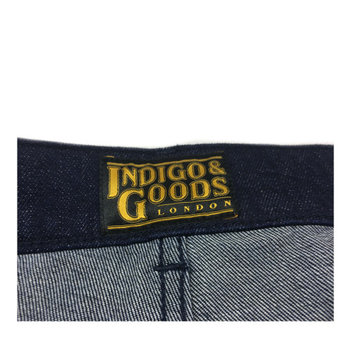 INDIGO AND GOODS jeans uomo skinny blu mod RANSLEY JEAN MADE IN ENGLAND