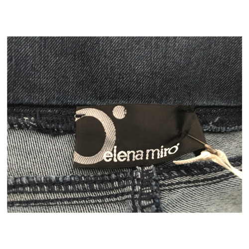 ELENA MIRÒ jeans donna mod JEGGING con elastico ricoperto in vita lavaggio 34