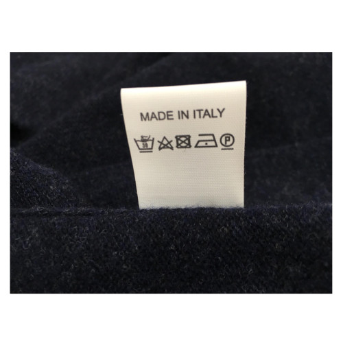 GAIA MARTINO mantella donna con cappuccio 70% lana 30% cashmere MADE IN ITALY