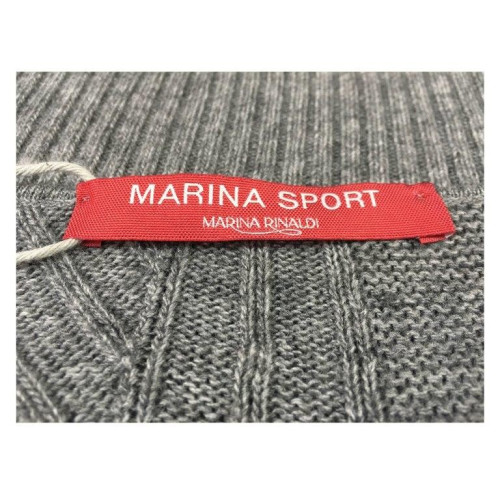 MARINA SPORT by Marina Rinaldi women gray shirt mod AFFINE