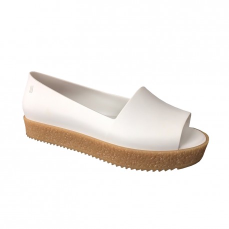 MELISSA scarpa donna aperta in punta,  modello PUZZLE AD art 31882 bianco/beige