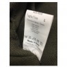 BKØ felpa uomo garzata verde militare 100% cotone mod SU17010 MADE IN ITALY