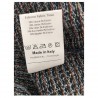 BKØ man blue sweater mod BU17614 98% cotton 2% elastane MADE IN ITALY