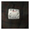 L.B.M 1911 giacca uomo sfoderata quadri moro/blu/rosso scuro 64% cotone 29% Lino