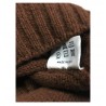 PANICALE crew-neck sweater color brick 100% wool mod U21461G / M MADE IN ITALY