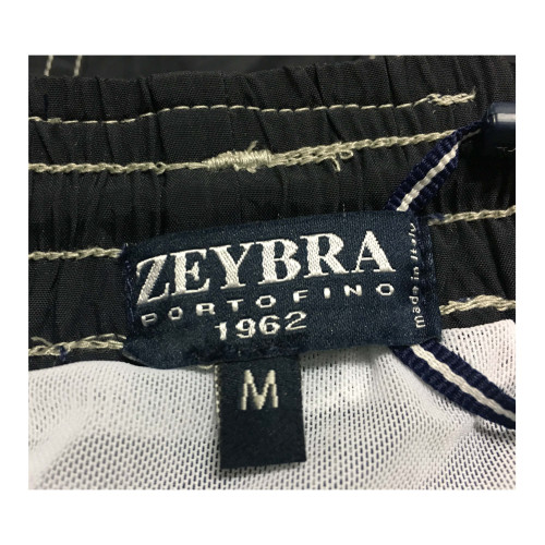 ZEYBRA costume uomo boxer nero mod AUB001 100% poliammide MADE IN ITALY