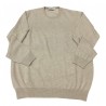 DELLA CIANA  knitted beige man 100% wool MADE IN ITALY