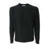DELLA CIANA man sweater gray 80% wool 20% cashmere MADE IN ITALY