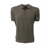 FERRANTE polo man half sleeve brown/gray  100% cotton MADE IN ITALY