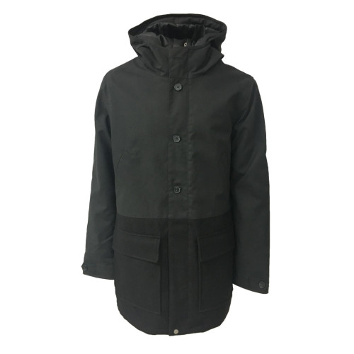 ELVINE jackets man mod ELVINE JACKET black 