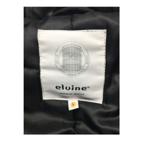 ELVINE jackets man mod ELVINE JACKET black 