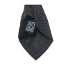 DRAKE'S man's tie lined 7 cm blue 100% silk MADE IN ENGLAND