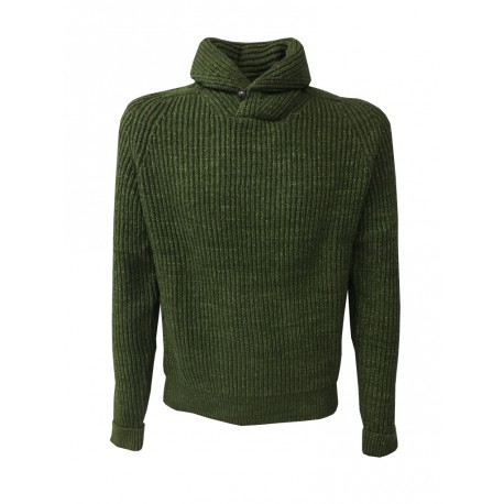 LEE maglia uomo coste inglesi verde mod L84WAMDF PREMIUM SHAWL PULL 100% cotone