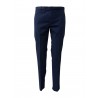 LUIGI BIANCHI pantalone blu cavallery leggero 98 % cotone 2% elastane