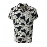 DELLA CIANA man shirt long sleeve piquet  color lead mod 43250 100% cotton MADE IN ITALY