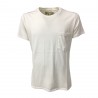 BKØ MADSON man t-shirt white mod DU17355 100% cotton MADE IN ITALY