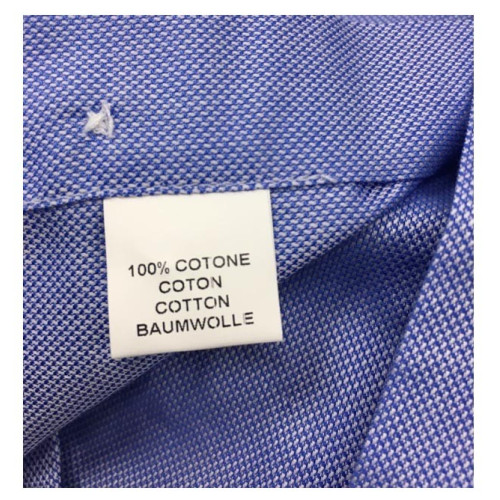 BRANCACCIO man light blue oxford shirt 100% cotton slim regular fit