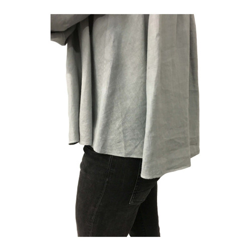 ASPESI shirt woman gray mod H718 C195 100% linen