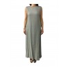 ASPESI long sleeveless woman dress mod H613 C195 100% linen MADE IN ITALY