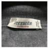 FERRANTE cardigan man with buttons  gray 70% cashmere 30% silk MADE IN ITALY