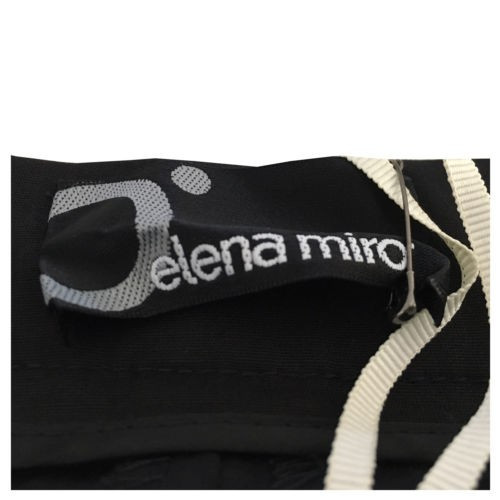 ELENA MIRÒ pantalone donna nero mod skinny 97% cotone 3% elastan