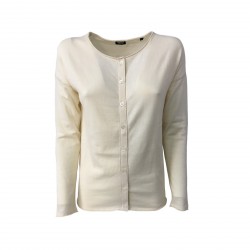 ASPESI cardigan donna ecru mod 3927 3980 100% cotone vestibilità comoda