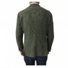 L.B.M 1911 men's green jacket unlined prince of Galles 93% cotton 7% silk