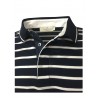 PANICALE polo shirt striped 100% cotton Scotland thread slim fit