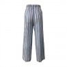 ASPESI women's trousers blue/white lines mod H107 G163 MADE IN ITALY