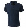 VINTAGE 55 Polo middle sleeve man BLUE with pocket 100% cotton