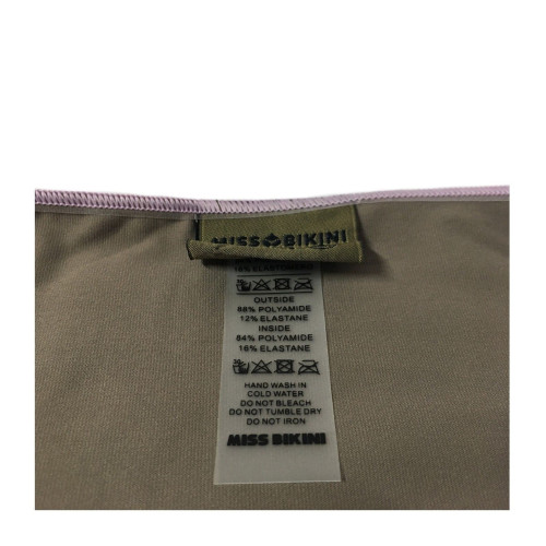 MISS BIKINI LUXE bikini donna triangolo sfoderato tinta unita/fantasia 18383