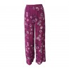 PENNYBLACK pantalone donna con elastico in vita fantasia mauve mod LAMPARA