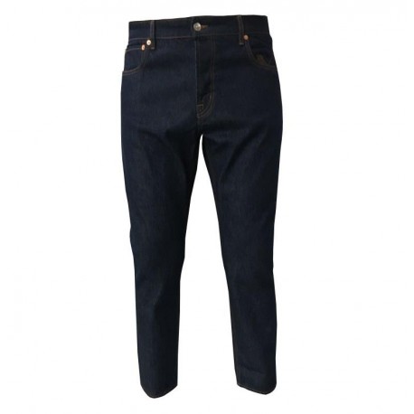 TISSUE' jeans men onewashed mod BRANDO PANT TPM00901 100% cotton MADE IN ITALY