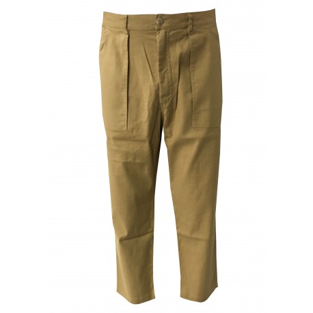 BKØ MADSON line trousers man beige RAINER with TASCONI DU18064 MADE IN ITALY