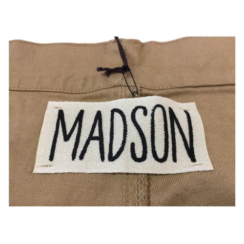 BKØ MADSON line trousers man beige RAINER with TASCONI DU18064 MADE IN ITALY