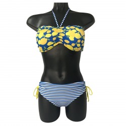BYE BYE MARY by JUSTMINE bikini donna fascia double-face KATEC561 MADE IN ITALY