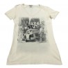 ATHLETIC VINTAGE NEW YORK  t-shirt woman short sleeves  100% Cotton MADE IN ITALY 