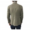 L.B.M 1911 men's  jacket  unlined dove gray slim 62% cotton 38% polyester slim fit 2875