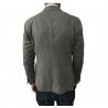 L.B.M 1911 men's  jacket  unlined gray slim 87% cotton 12% polyamide slim fit 2875