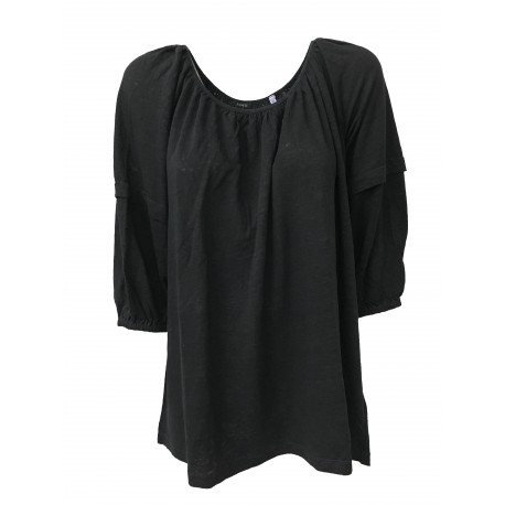 ASPESI woman mesh mod Z335 F067  3/4 sleeve 100% Linen