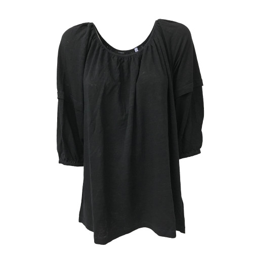 ASPESI woman mesh mod Z335 F067  3/4 sleeve 100% Linen