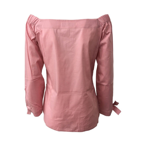 ALPHA STUDIO women's shirts with elastic mod AD-8451C 98% cotton 2% elastan