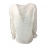 PENNYBLACK camicia donna con inserti in sangallo mod EFFIGE 100% cotone