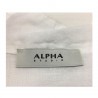 ALPHA STUDIO women's long sweater ecru mod AD-8502LS 100% linen