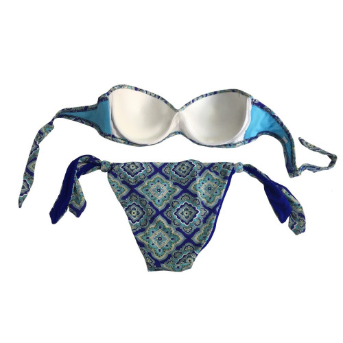 HUITRE bikini donna fascia foderato mod H106 MADE IN ITALY