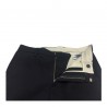 TISSUE’ pantalone uomo blu con zip cotone pesante mod TPM00502 MADE IN ITALY