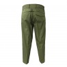 TISSUE' men's trousers green with zip mod TPM00600 G001 100% cotton MADE IN ITALY